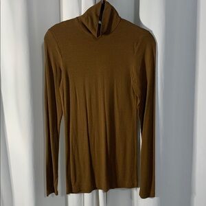 Wilfred Rich Brown Long Sleeve Turtleneck